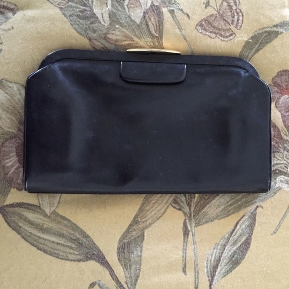 Vintage black clutch  